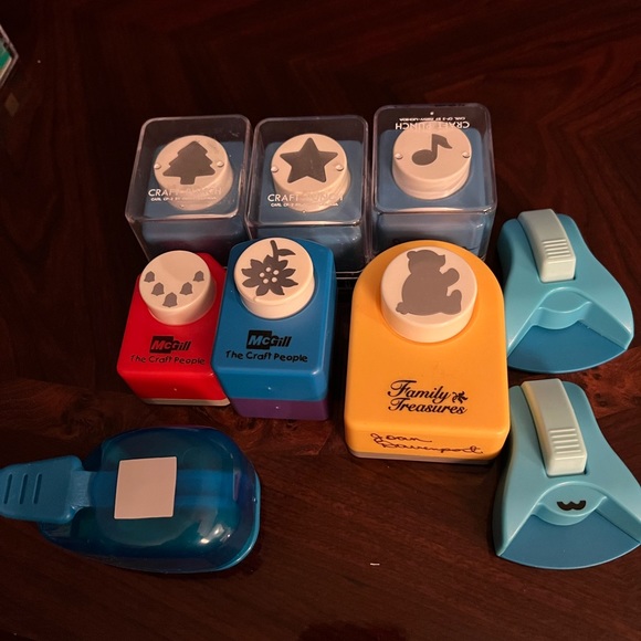 Other 8 Large Paper Punches And 2 Corner Picture Punches Poshmark